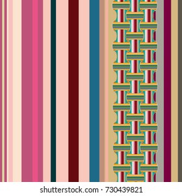 Abstract color seamless pattern for new background.