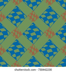 Abstract color seamless pattern for new background.