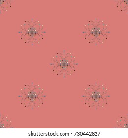 Abstract color seamless pattern for new background.