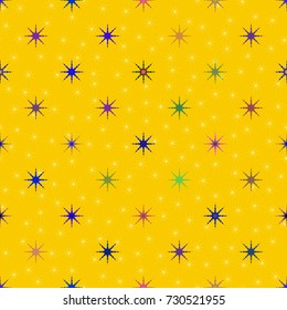 Abstract color seamless pattern for new background.