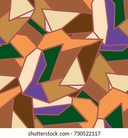 Abstract color seamless pattern for new background.