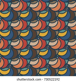Abstract color seamless pattern for new background.