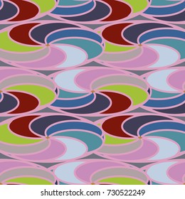 Abstract color seamless pattern for new background.