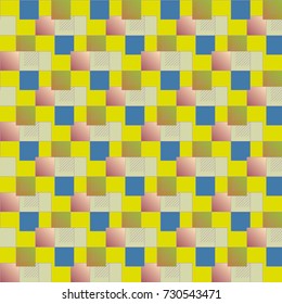 Abstract color seamless pattern for new background.