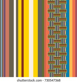 Abstract color seamless pattern for new background.