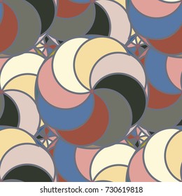 Abstract color seamless pattern for new background.