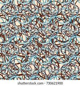 Abstract color seamless pattern for new background.