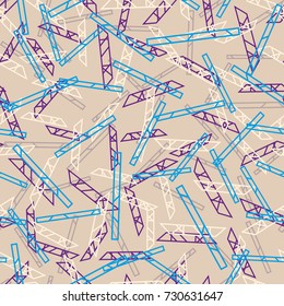 Abstract color seamless pattern for new background.