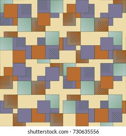 Abstract color seamless pattern for new background.