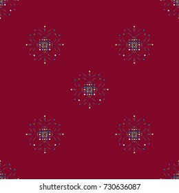 Abstract color seamless pattern for new background.