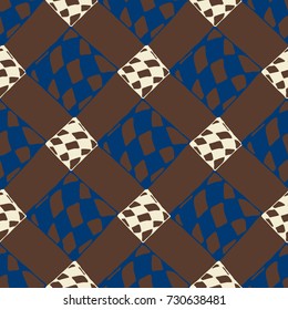 Abstract color seamless pattern for new background.