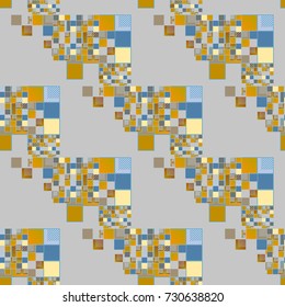Abstract color seamless pattern for new background.