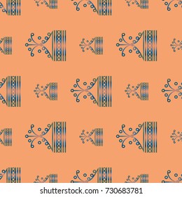 Abstract color seamless pattern for new background.