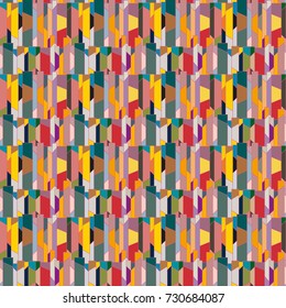 Abstract color seamless pattern for new background.