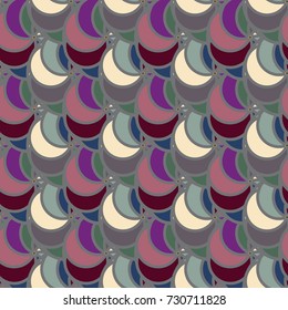 Abstract color seamless pattern for new background.