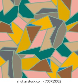 Abstract color seamless pattern for new background.