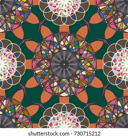 Abstract color seamless pattern for new background.