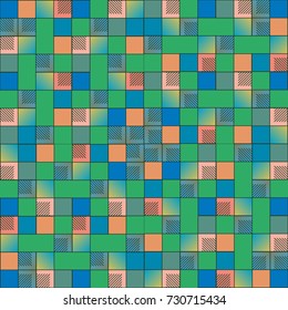 Abstract color seamless pattern for new background.