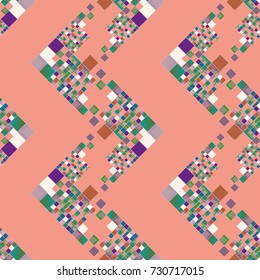 Abstract color seamless pattern for new background.