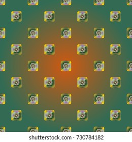 Abstract color seamless pattern for new background.