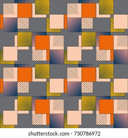 Abstract color seamless pattern for new background.