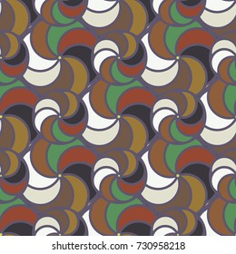 Abstract color seamless pattern for new background.