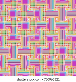 Abstract color seamless pattern for new background.