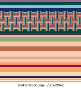 Abstract color seamless pattern for new background.