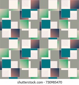 Abstract color seamless pattern for new background.