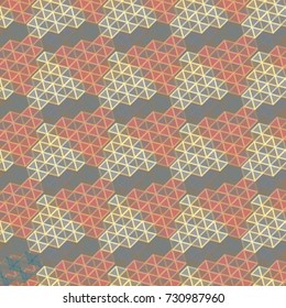 Abstract color seamless pattern for new background.