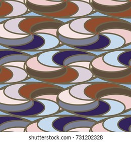 Abstract color seamless pattern for new background.