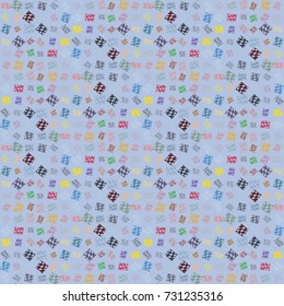 Abstract color seamless pattern for new background.