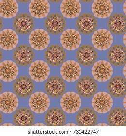 Abstract color seamless pattern for new background.