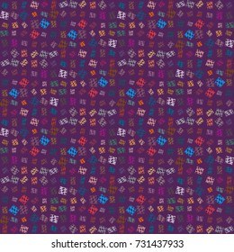 Abstract color seamless pattern for new background.