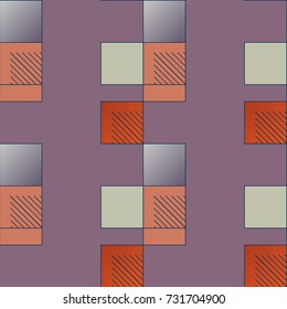 Abstract color seamless pattern for new background.