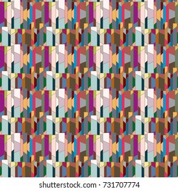 Abstract color seamless pattern for new background.