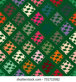 Abstract color seamless pattern for new background.