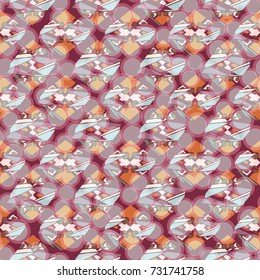 Abstract color seamless pattern for new background.