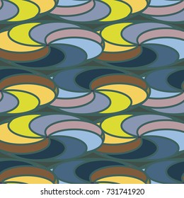 Abstract color seamless pattern for new background.