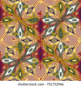 Abstract color seamless pattern for new background.