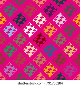 Abstract color seamless pattern for new background.