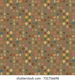 Abstract color seamless pattern for new background.