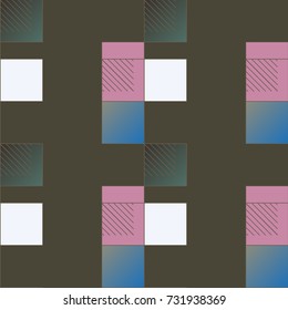 Abstract color seamless pattern for new background.