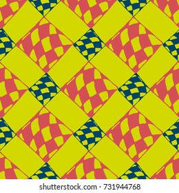 Abstract color seamless pattern for new background.