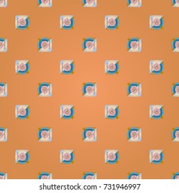 Abstract color seamless pattern for new background.