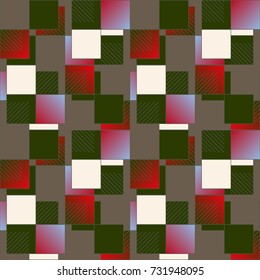 Abstract color seamless pattern for new background.