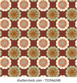 Abstract color seamless pattern for new background.