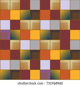 Abstract color seamless pattern for new background.