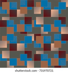 Abstract color seamless pattern for new background.