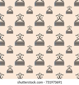 Abstract color seamless pattern for new background.